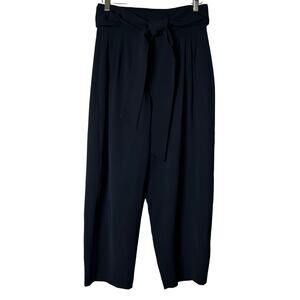 Jarbo Wrap Pants NWT Size 0‎ Black Cropped Basic Minimal Boho